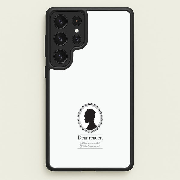 Dear Reader  - Bridgerton Phone Case for Galaxy S22 Ultra