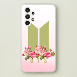 Pink Ombre K-Pop Band Logo  - BTS Phone Case for Galaxy A13