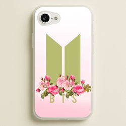 Pink Ombre K-Pop Band Logo  - BTS Phone Case for iPhone 16e