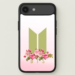 Pink Ombre K-Pop Band Logo Phone Case for iPhone 17 Air