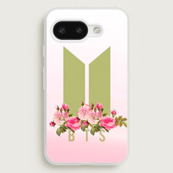 Pink Ombre K-Pop Band Logo  - BTS Phone Case for Google Pixel 9a