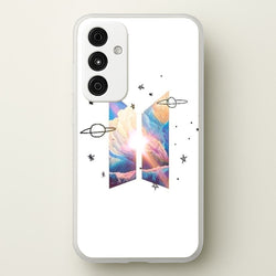 Space K-Pop Band Logo  - BTS Phone Case for Galaxy A15