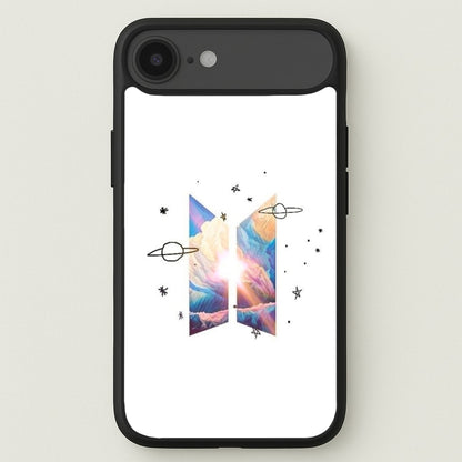 Space K-Pop Band Logo Phone Case for iPhone 17 Air