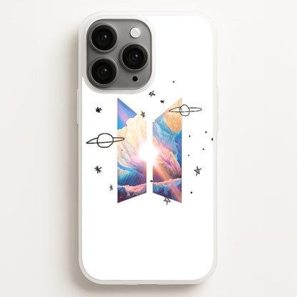 Space K-Pop Band Logo  - BTS Phone Case for iPhone 11 Pro
