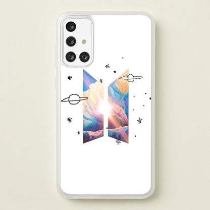 Space K-Pop Band Logo  - BTS Phone Case for Galaxy A71