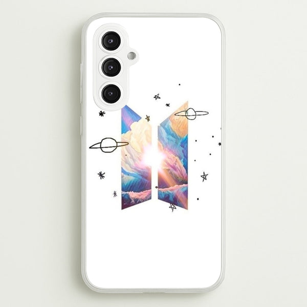 Space K-Pop Band Logo  - BTS Phone Case for Galaxy S23FE