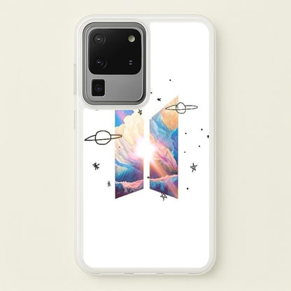 Space K-Pop Band Logo  - BTS Phone Case for Galaxy S20 Ultra