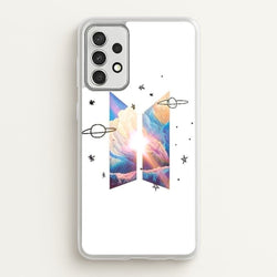 Space K-Pop Band Logo  - BTS Phone Case for Galaxy A52 / A52s