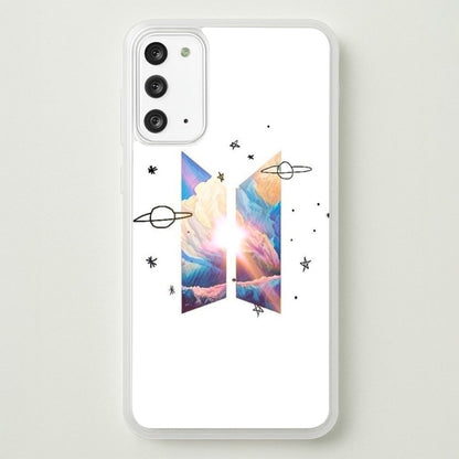 Space K-Pop Band Logo  - BTS Phone Case for Galaxy Note 20