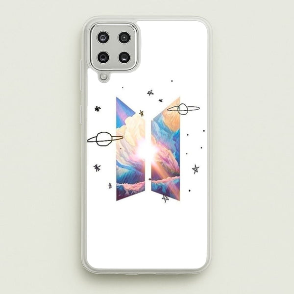 Space K-Pop Band Logo  - BTS Phone Case for Galaxy A12