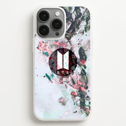 K-Pop Band Marble Logo  - BTS Phone Case for iPhone 13 Pro Max