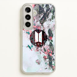 K-Pop Band Marble Logo  - BTS Phone Case for Galaxy A56