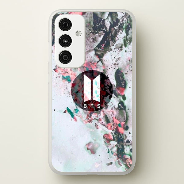 K-Pop Band Marble Logo  - BTS Phone Case for Galaxy A35