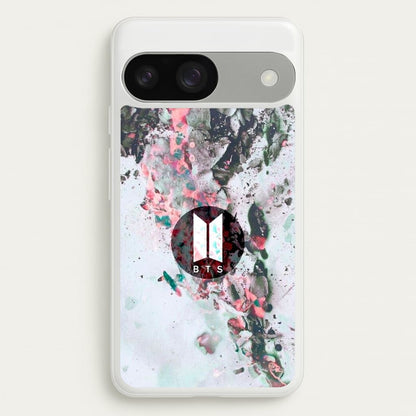 K-Pop Band Marble Logo  - BTS Phone Case for Google Pixel 9 / 9 Pro