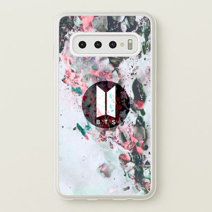 K-Pop Band Marble Logo  - BTS Phone Case for Galaxy S10