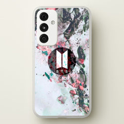 K-Pop Band Marble Logo  - BTS Phone Case for Galaxy A55