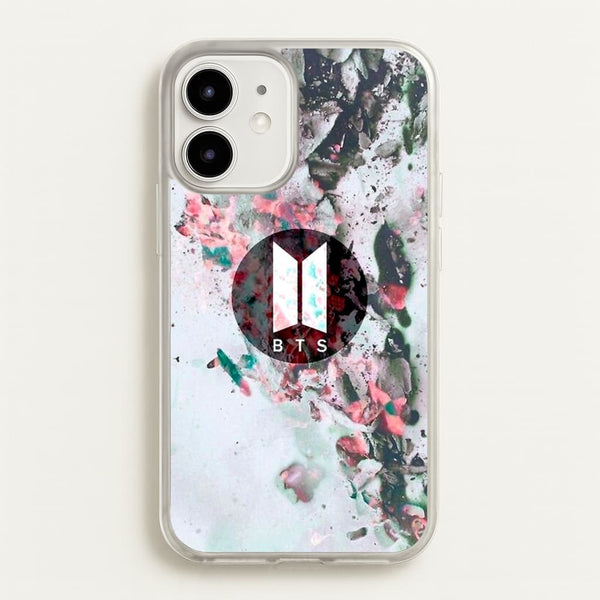 K-Pop Band Marble Logo  - BTS Phone Case for iPhone 12 Mini