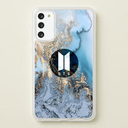 K-Pop Band Logo Marble  - BTS Phone Case for Galaxy A41