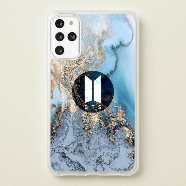 K-Pop Band Logo Marble  - BTS Phone Case for Galaxy S20 Plus