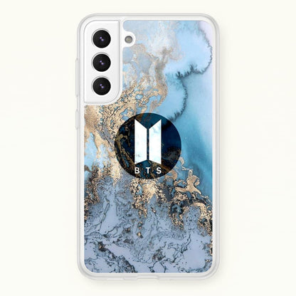 K-Pop Band Logo Marble  - BTS Phone Case for Galaxy S21FE
