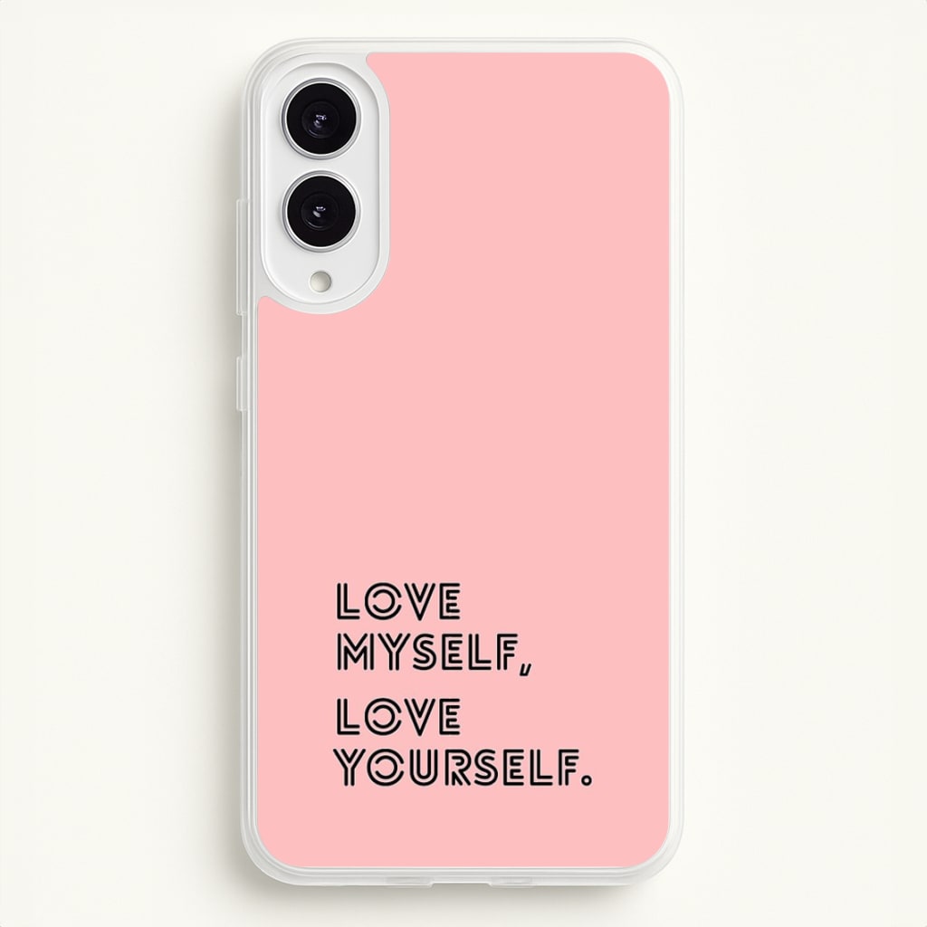 Love Myself, Love Yourself K-Pop Band  -  Phone Case for Galaxy S25 Edge
