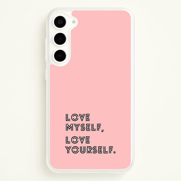 Love Myself, Love Yourself K-Pop Band  -  Phone Case for Galaxy S23 Plus