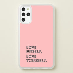 Love Myself, Love Yourself K-Pop Band  -  Phone Case for Galaxy S20 Plus