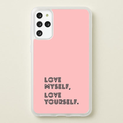 Love Myself, Love Yourself K-Pop Band  -  Phone Case for Galaxy S20 Plus