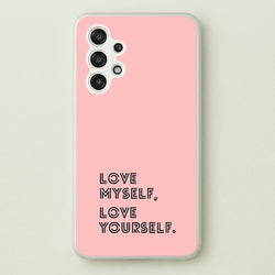 Love Myself, Love Yourself K-Pop Band  -  Phone Case for Galaxy A13