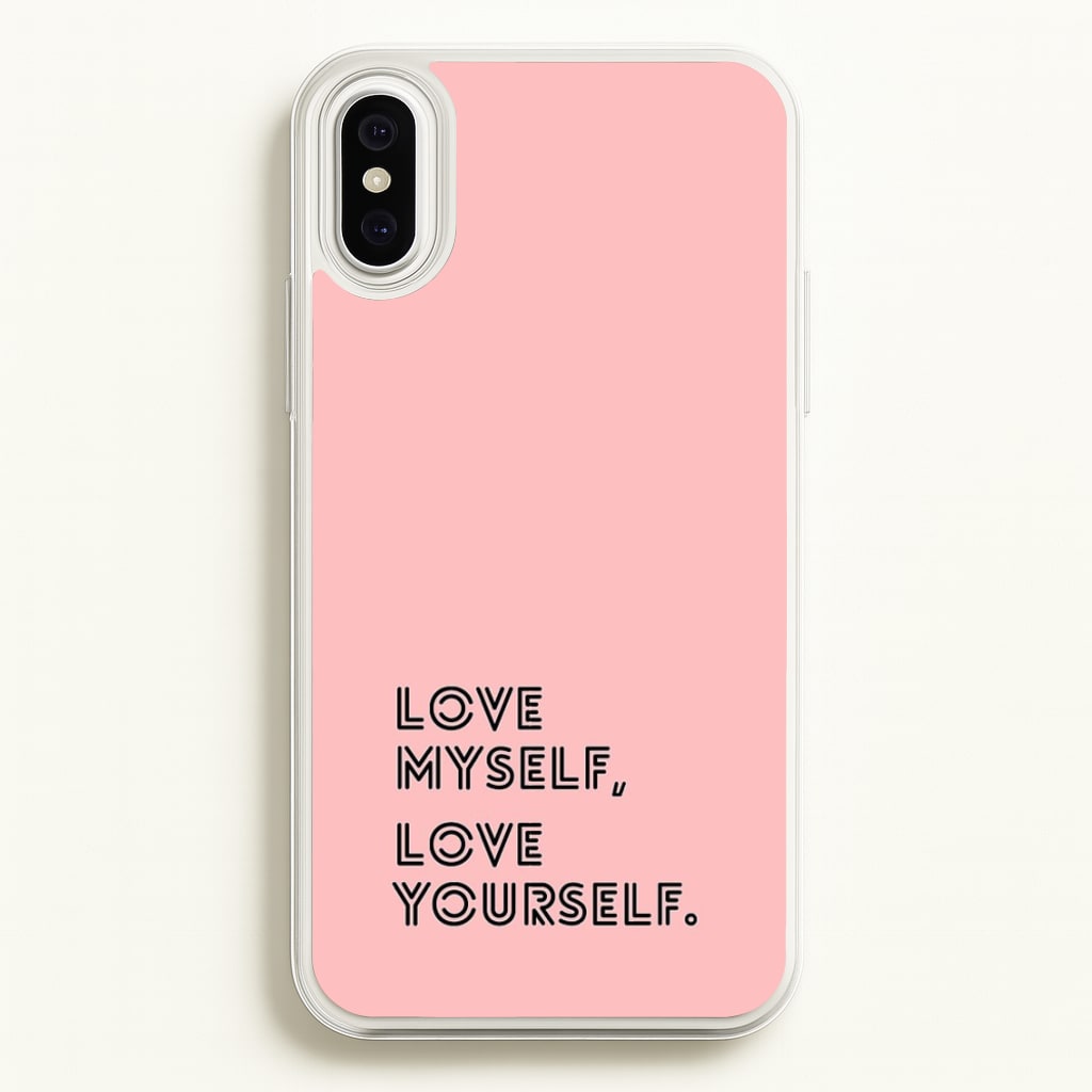 Love Myself, Love Yourself K-Pop Band  -  Phone Case for iPhone XS Max