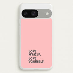Love Myself, Love Yourself K-Pop Band  -  Phone Case for Google Pixel 9 / 9 Pro