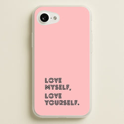 Love Myself, Love Yourself K-Pop Band  -  Phone Case for iPhone 16e
