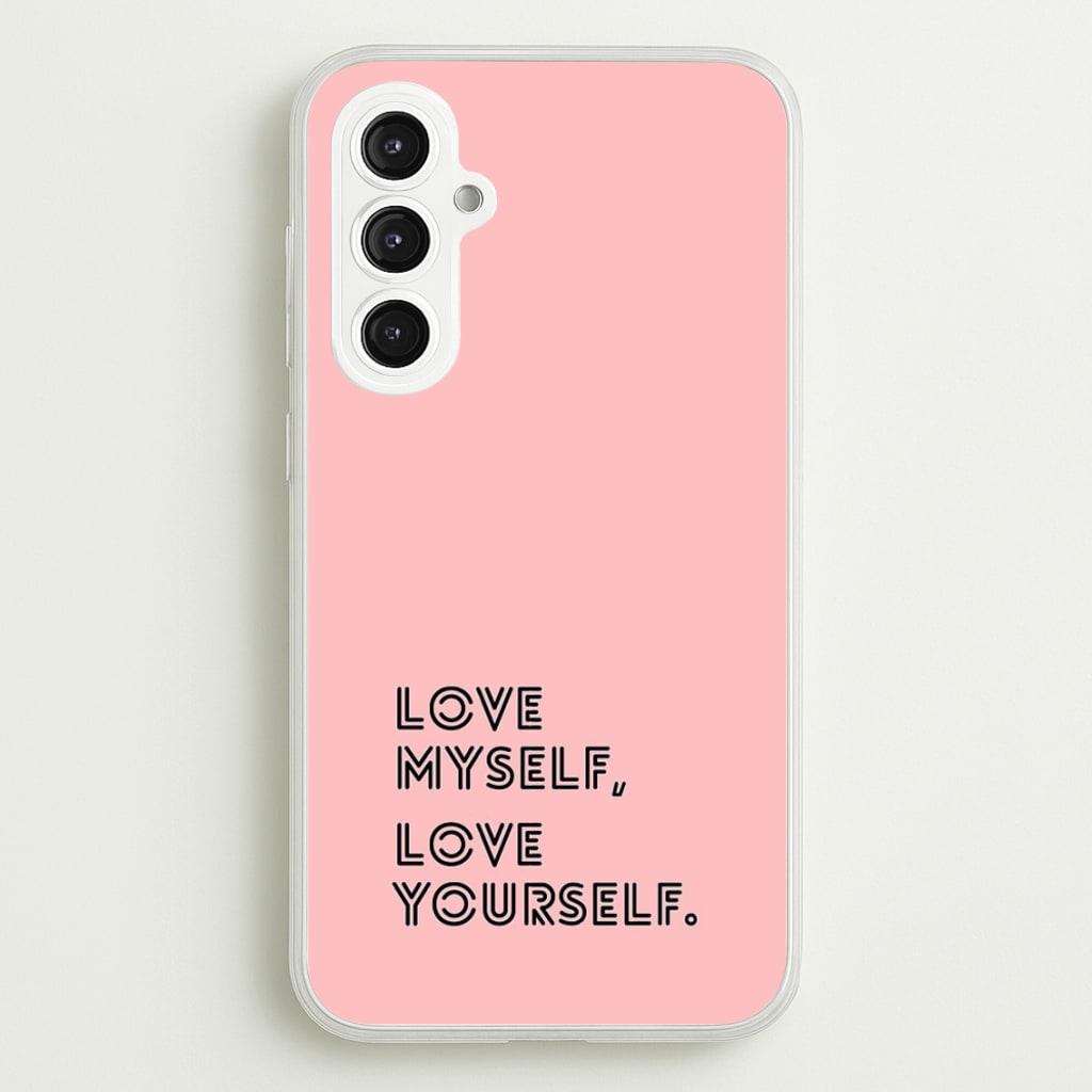 Love Myself, Love Yourself K-Pop Band  -  Phone Case for Galaxy S23FE