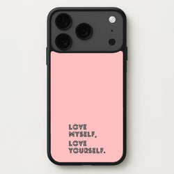 Love Myself, Love Yourself K-Pop Band Phone Case for iPhone 17 Pro