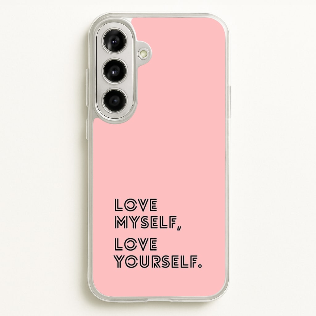 Love Myself, Love Yourself K-Pop Band  -  Phone Case for Galaxy A56
