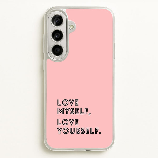 Love Myself, Love Yourself K-Pop Band  -  Phone Case for Galaxy A56