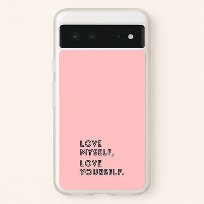 Love Myself, Love Yourself K-Pop Band  -  Phone Case for Google Pixel 6