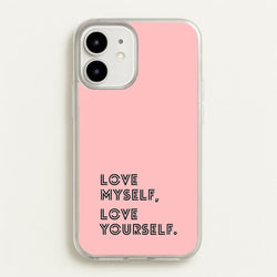Love Myself, Love Yourself K-Pop Band  -  Phone Case for iPhone 12 Mini