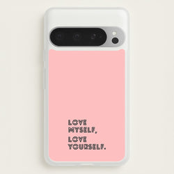 Love Myself, Love Yourself K-Pop Band  -  Phone Case for Google Pixel 9 Pro XL