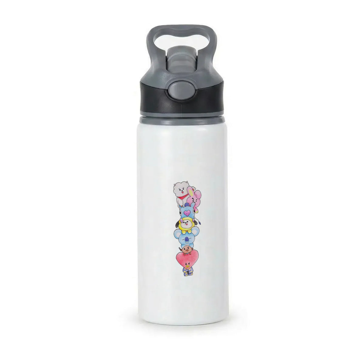 K-Pop Band BT21 Drawing Active Water Bottle
