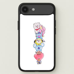 K-Pop Band BT21 Drawing Phone Case for iPhone 17 Air
