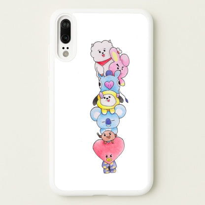 K-Pop Band BT21 Drawing  -  Phone Case for Huawei P20