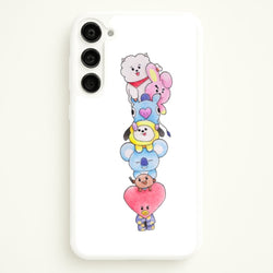 K-Pop Band BT21 Drawing  -  Phone Case for Galaxy S23 Plus