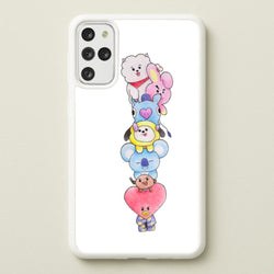 K-Pop Band BT21 Drawing  -  Phone Case for Galaxy S20 Plus