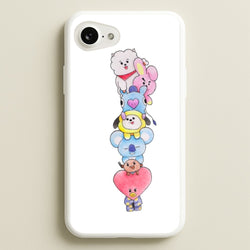K-Pop Band BT21 Drawing  -  Phone Case for iPhone 16e