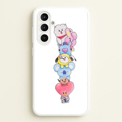K-Pop Band BT21 Drawing  -  Phone Case for Galaxy A16