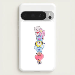 K-Pop Band BT21 Drawing  -  Phone Case for Google Pixel 9 Pro XL