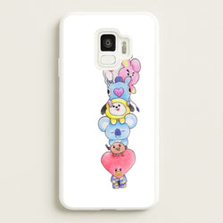 K-Pop Band BT21 Drawing  -  Phone Case for Galaxy S9