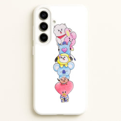 K-Pop Band BT21 Drawing  -  Phone Case for Galaxy A56