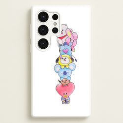K-Pop Band BT21 Drawing  -  Phone Case for Galaxy S25 Ultra